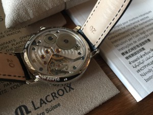 Сталь-золото MAURICE LACROIX MASTERPIECE CALENDRIER RETROGRA