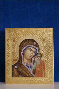 Икона Казанской Пресвятой Богородицы