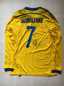 Оригинальная игровая футболка сборной Украины