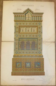 ★ ★ ★ Листы Мотивы Русской архитектуры 1880 год + Зодчий ★ ★