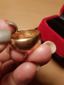 ОБРУЧАЛКА 56 пробы ЗОЛОТО... НЕДОРОГО