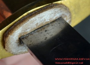 Кортик безкнопочный № 23230 ИМЗ 1945 года