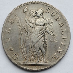 5 франков 1801г. Субальпины