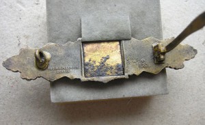 Шпанга За Рукопашку II ст.в серебре FLL