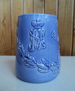 2 кружки на память коронации Н2 1896 г.