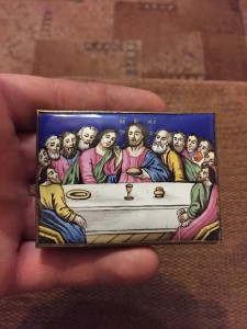 Финифть, накладки на евангелие.