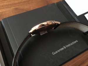 Золотые FREDERIQUE CONSTANT SLIM LINE ROSE GOLD 37MM FC-245M