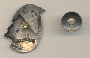 Р, Почетный ЖД №6618 в серебре, Состояние! (4203)
