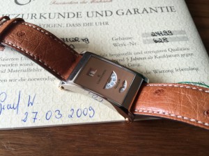 Золотые CHRONOSWISS DIGITEUR WHITE GOLD WITH ROSE GOLD DIAL