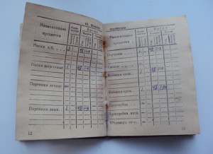 Краснофлотская книжка на гвардии ст. 1 ст  Табалина А.В.ТОФ