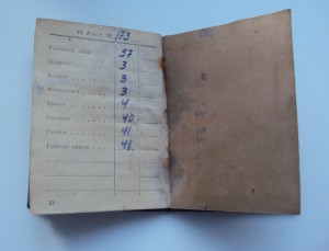 Краснофлотская книжка на гвардии ст. 1 ст  Табалина А.В.ТОФ