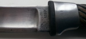Шашка командного состава РККА обр. 1927 года в белом металле