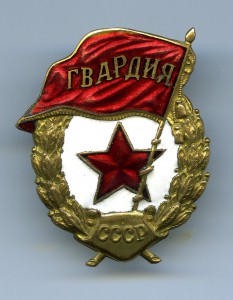 Пара Гвардейских Знаков.