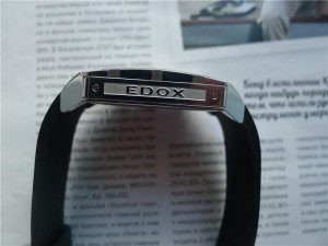 EDOX CLASSЕ ROYAL! БОЛЬШАЯ ДАТА, КАУЧУК! SWISS MADE!