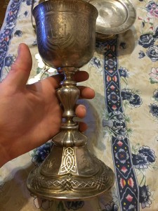Евхаристический набор серебро 1867г !