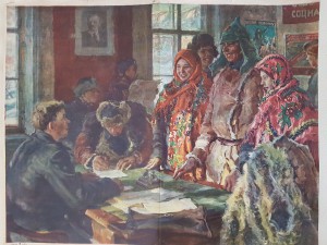 Плакаты (листовки) 30-е года.