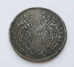 Талер Рагуза-Дубровник 1759 год