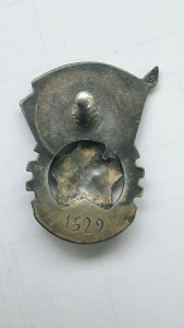 Знак Отличник 2. Готов к труду и обороне № 1529. Серебряный.