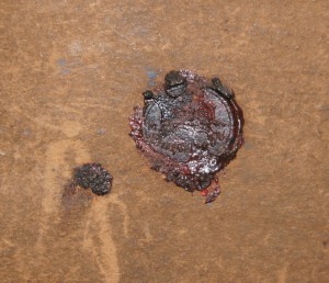 портрет Офицера (сургучовая печать!)