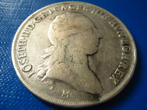 КРОНЕНТАЛЕР 1789 АВСТРИЯ ИОСИФ II ГАББСБУРГ ФИКС