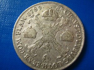 КРОНЕНТАЛЕР 1789 АВСТРИЯ ИОСИФ II ГАББСБУРГ ФИКС