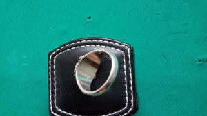 Кольцо лесничего,Серебро 800+лисьи зубы, Германия,