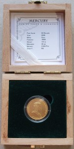 Золото 50 долларов 2008г. Острова Кука 999,9пр. тираж 3000шт