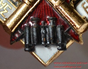 Знак За отличную артиллерийскую стрельбу отличное состояние