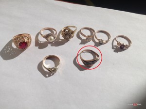 Кольца женские 585,375