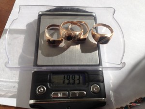 Печатки мужские 585