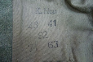 Китель береговых частей Kriegsmarine