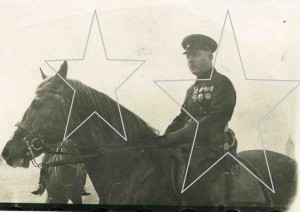 К.Е.Ворошилов на параде в День 1-го Мая. Москва,1934 г.