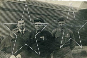 Экипаж самолёта "Н-171" во главе с ГСС В.С.Молоковым.1937 г.