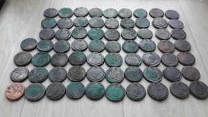 67 Екатерининских пятаков