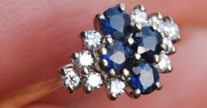 ЕВРОПА кольцо с бриллиантами 10 шт ХХ в. ПРИЯТНАЯ ЦЕНА