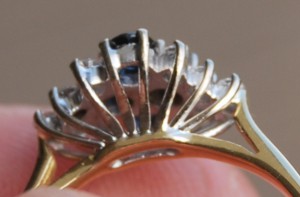 ЕВРОПА кольцо с бриллиантами 10 шт ХХ в. ПРИЯТНАЯ ЦЕНА