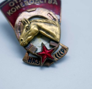 ОТЛИЧНИК КОНЕВОДСТВА НКЗ СССР Красивый!