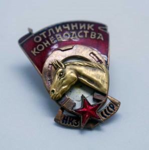ОТЛИЧНИК КОНЕВОДСТВА НКЗ СССР Красивый!