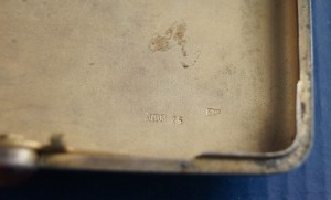 Портсигар "Кони" 875