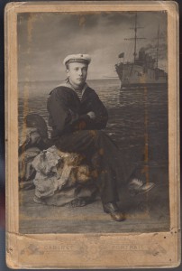 Матрос Р.К.К.Балтийский флот ,1925 г.Кронштадт.