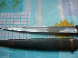 Казачий кинжал Златоуст. 1905 год .