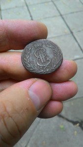 Копейка СИБИРЬ 1776 год КМ