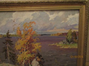 картина "Осень в Карелии"  Френц Г.Р.