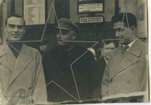 ГСС С.А.Леваневский и штурман С.Т.Левченко. Ленинград,1936 г
