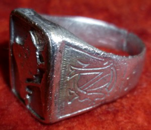 Немецкий перстень КРЫМ. Серебро. Оригинал!