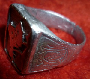 Немецкий перстень КРЫМ. Серебро. Оригинал!