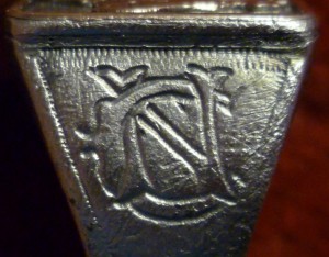 Немецкий перстень КРЫМ. Серебро. Оригинал!