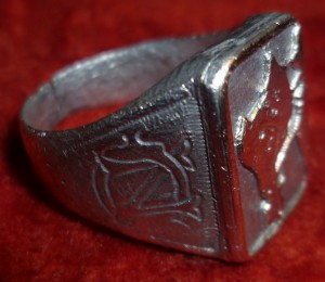 Немецкий перстень КРЫМ. Серебро. Оригинал!