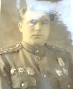 Фото с орденами Невского.