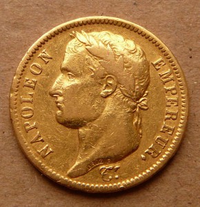 Золото 40 Фр Наполеон 1811